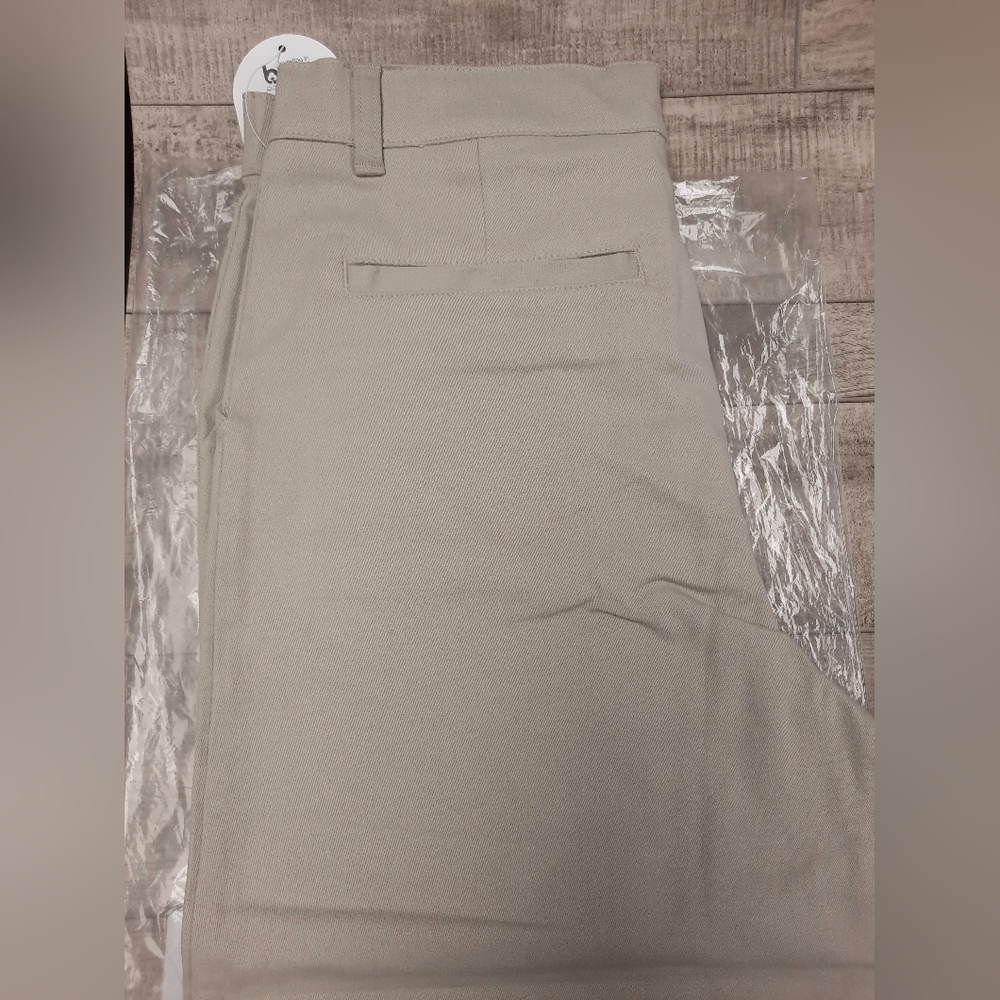 Boys Sz 18 Wonder Nation Khakis Chinos NWT Flat front twill pants